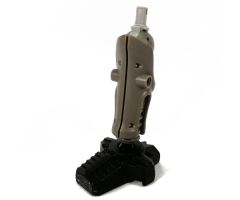 Galidor Limb Leg with Black Foot and Light Gray Pin