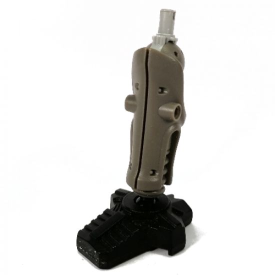 Galidor Limb Leg with Black Foot and Light Gray Pin