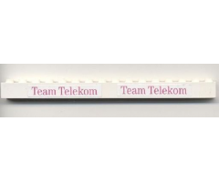 Brick 1 x 16 with 'Team Telekom' Pattern (Stickers) - Set 1198