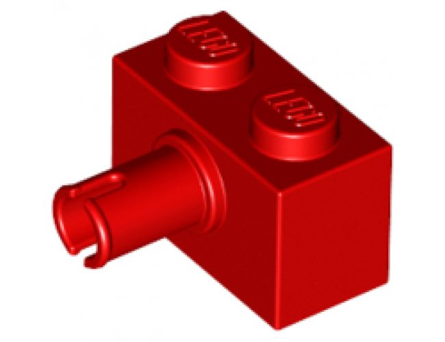 Brick, Modified 1 x 2 with Pin
