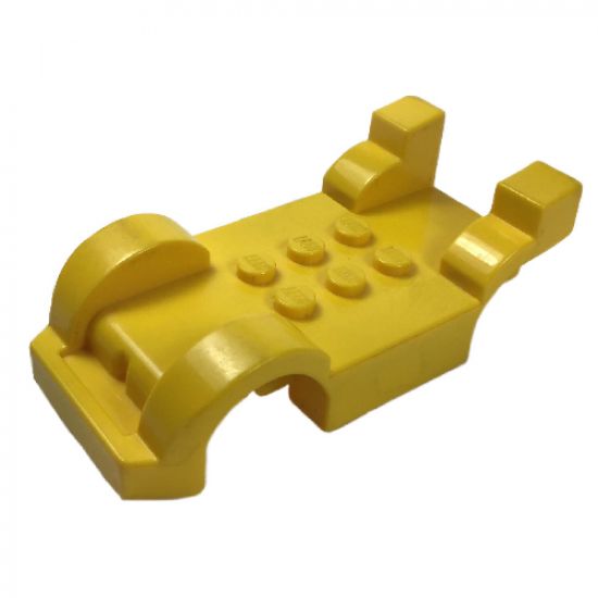 Vehicle, Base 4 x 8 with Front Bumper and Tall Curved Rear Fenders
