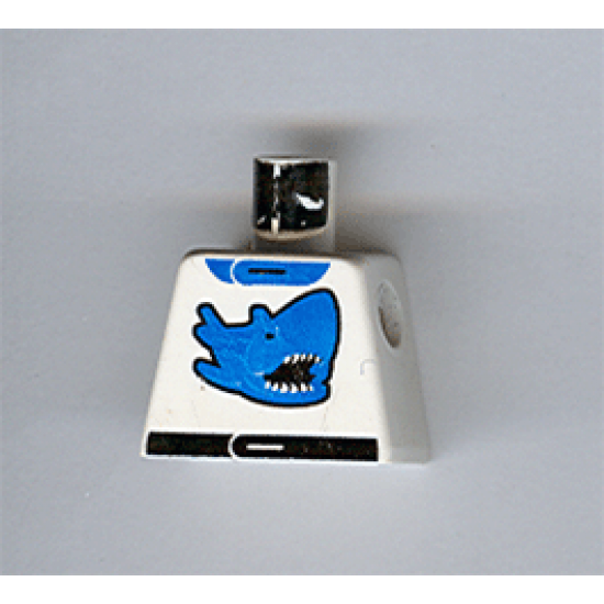 Torso Racers Race Shark Blue Pattern
