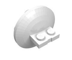 Bracket 1 x 2 - 4 x 4 Round Dish