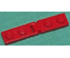 Hinge Plate 1 x 2 with Single / Double Finger