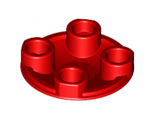 Plate, Round 2 x 2 with Rounded Bottom (Boat Stud)