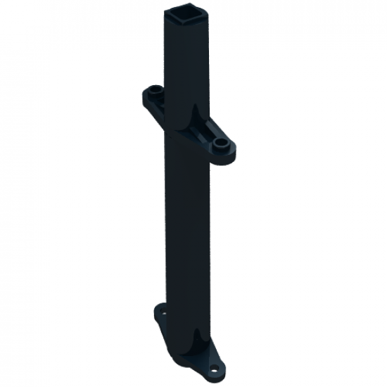 Boat Mast Section Middle 13 2/3 H, Without Bottom Connector Prong