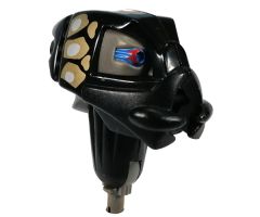 Galidor Head Gorm, with 1 Pin with Gold Pattern