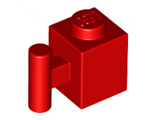Brick, Modified 1 x 1 with Bar Handle