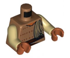 Torso SW Skiff Guard Pattern / Tan Arms / Dark Orange Hands
