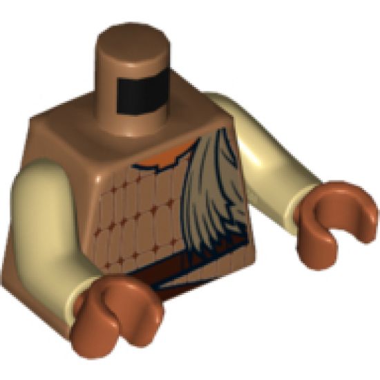 Torso SW Skiff Guard Pattern / Tan Arms / Dark Orange Hands