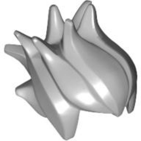 Minifigure, Hair Spiked Top, Plain