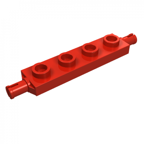 Plate, Modified 1 x 4 with Wheels Holder