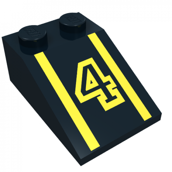 Slope 33 3 x 2 with Number 4 Pattern