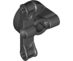 Technic, Steering Wheel Hub Holder with 2 Pin Holes and 2 Arms with Axle Holes