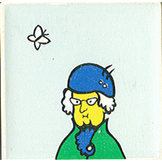 Duplo, Tile 2 x 2 x 1 with Park Mosaic Picture 12 Pattern (Set 9221)