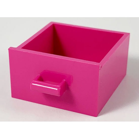 Container Cupboard 4 x 4 x 4 Drawer, Open Handle
