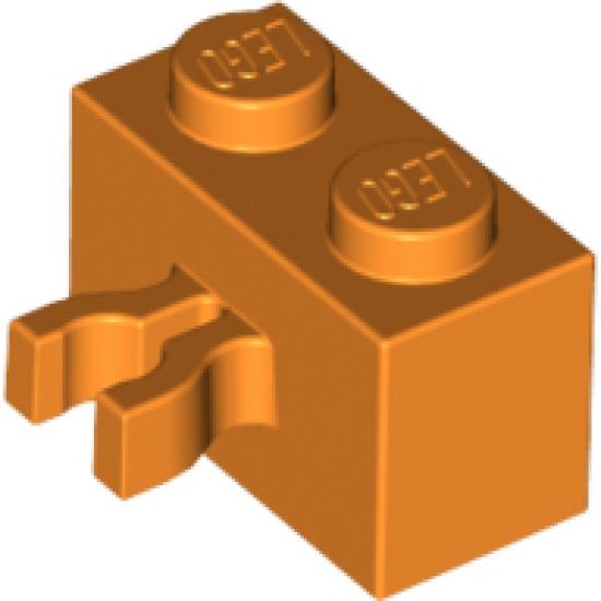 Brick, Modified 1 x 2 with Clip (Vertical Grip)