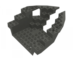 Boat Hull Small Bow 12 x 12 x 5 1/3, Top
