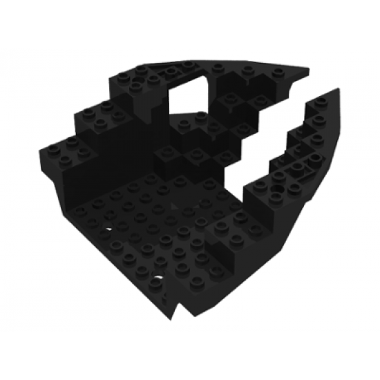 Boat Hull Small Bow 12 x 12 x 5 1/3, Top