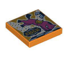 Tile 2 x 2 with BeatBit Album Cover - Bucking Bronco Horse Pattern