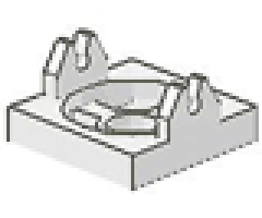 Magnet Holder Tile 2 x 2 (Undetermined Type)