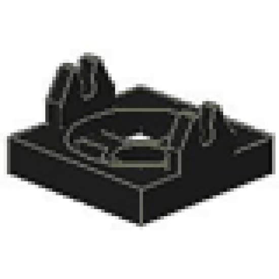Magnet Holder Tile 2 x 2 (Undetermined Type)