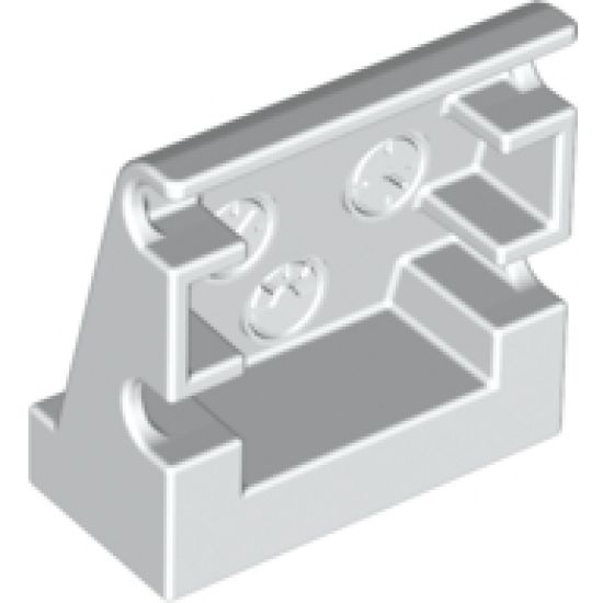Duplo Panel 1 x 2 x 1 2/3 Sloped with 3 Embossed Gauges