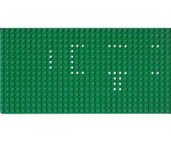 Baseplate 16 x 32 with Set 356/540 Dots Pattern