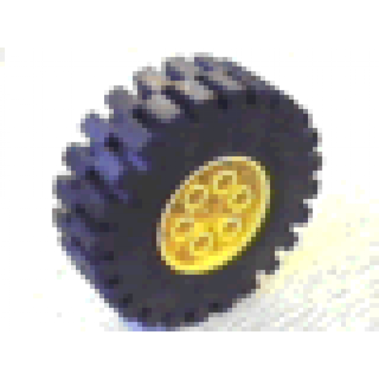 Wheel & Tire Assembly 20 x 30 Technic with Black Tire 20 x 30 Technic (4266 / 4267)