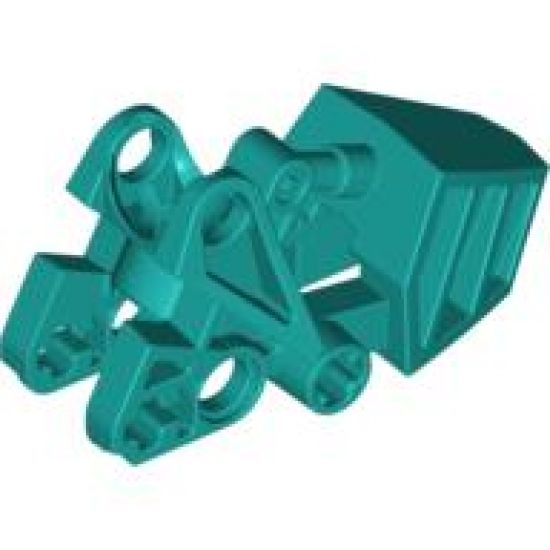 Bionicle Foot with Ball Joint Socket 3 x 6 x 2 1/3