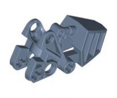 Bionicle Foot with Ball Joint Socket 3 x 6 x 2 1/3