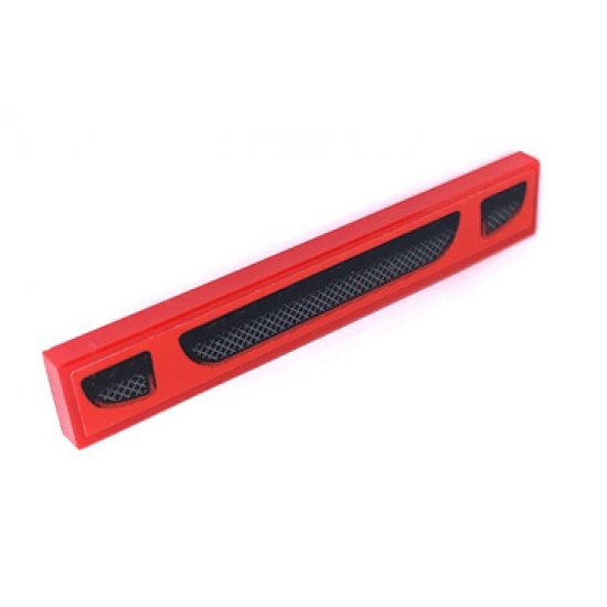 Tile 1 x 6 with Bumper with Air Vent Pattern (Sticker) - Set 75890