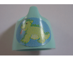 Scala Baby Potty with Dragon (Dinosaur) Pattern (Sticker) - Set 3112