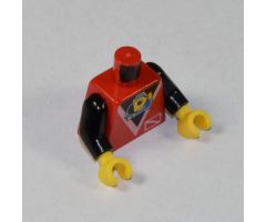 Torso Divers Submarine Logo Pattern / Black Arms / Yellow Hands