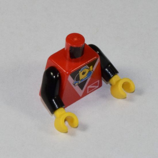 Torso Divers Submarine Logo Pattern / Black Arms / Yellow Hands
