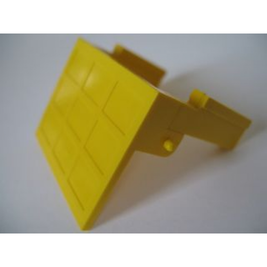 Garage Door Solid Assembly with Same Color Counterweights (Hinge Pins on Door)