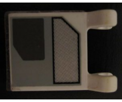 Flag 2 x 2 Square with UCS X-wing Pattern Model Left Side (Sticker) - Set 7191