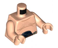 Torso SW Bare Chest with Hair Pattern (SW Malakili) / Light Nougat Arms / Light Nougat Hands