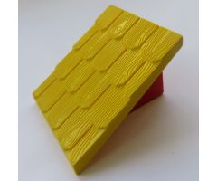 Duplo, Building Roof Sloped 30 4 x 4 Shingled with Red Base