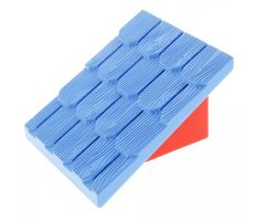 Duplo, Building Roof Sloped 30 4 x 4 Shingled with Red Base