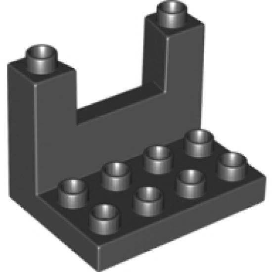 Duplo, Plate 3 x 4 x 2 1/3 Rampart