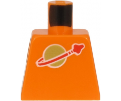 Torso Space Classic Moon Logo High on Torso Pattern, Inside with Ribs (second reissue)