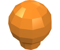 Brick, Round 1 x 1 with Ball (Finial)