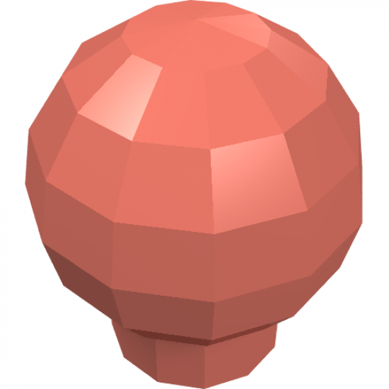 Brick, Round 1 x 1 with Ball (Finial)
