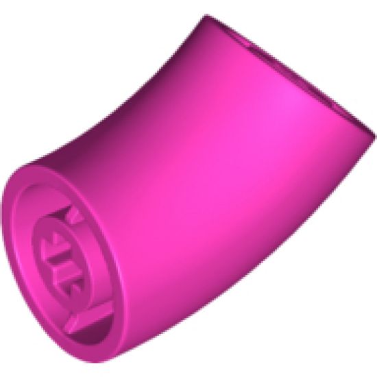 Brick, Round 2 x 2 d. 45 Degree Elbow