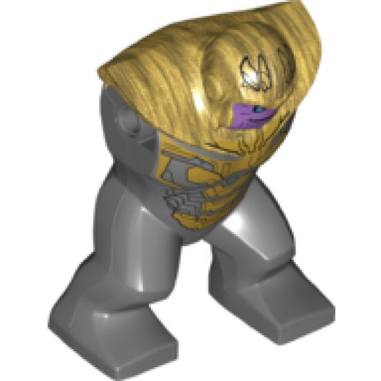 Body Giant, Thanos with Gold Armor Pattern