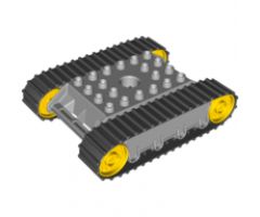 Duplo, Vehicle Crawler Digger Base 8 x 9 x 2