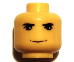 Minifigure, Head Male HP Hagrid Pattern - Blocked Open Stud