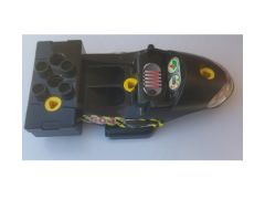 Duplo, Toolo Racer Body 2 x 2 Studs in Back