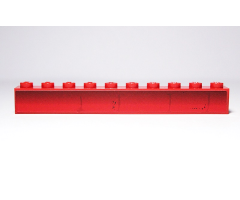 Brick 1 x 10 with Brick Wall Pattern (Sticker) - Set 4982